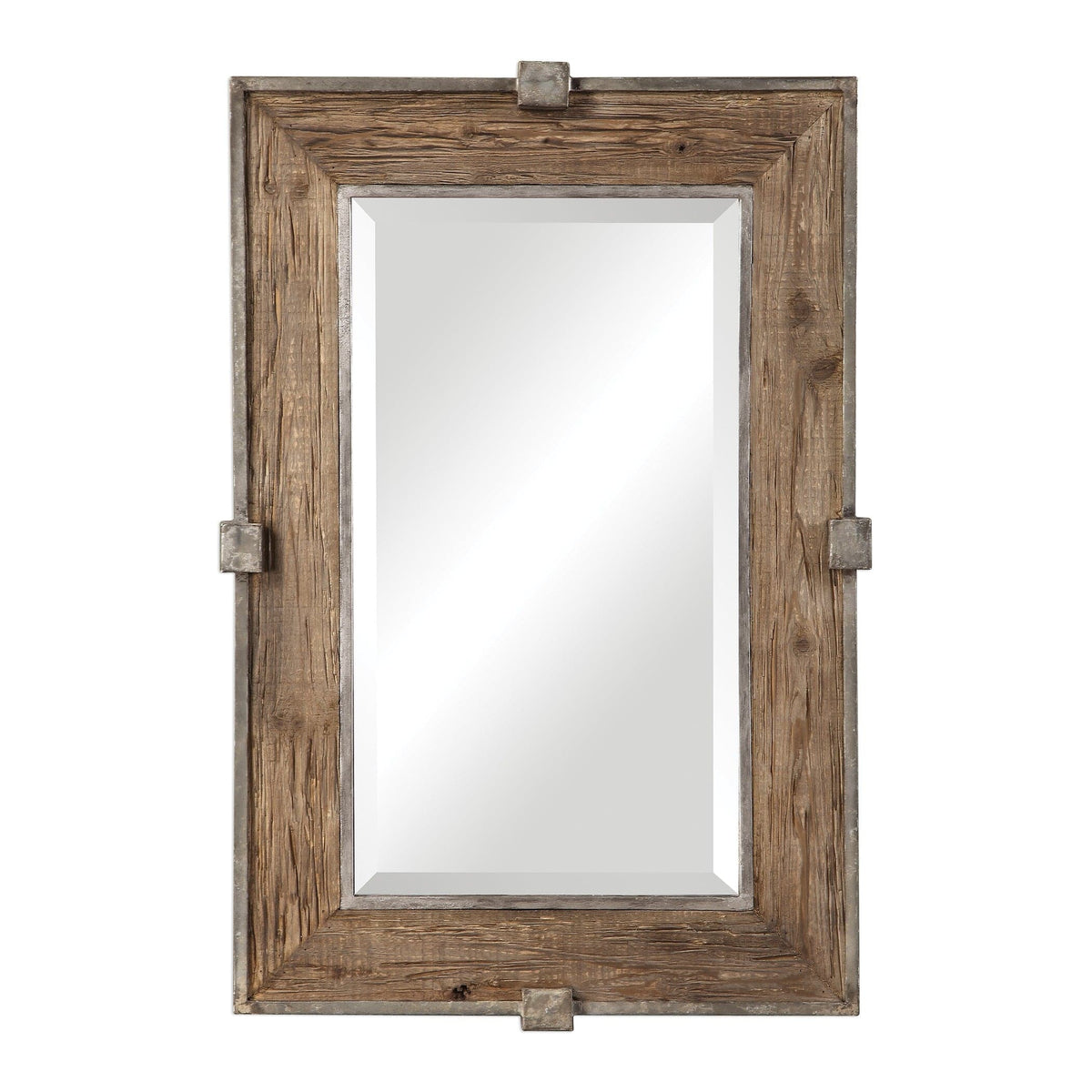Uttermost Mirrors Siringo Weathered Wood Mirror House of Isabella UK