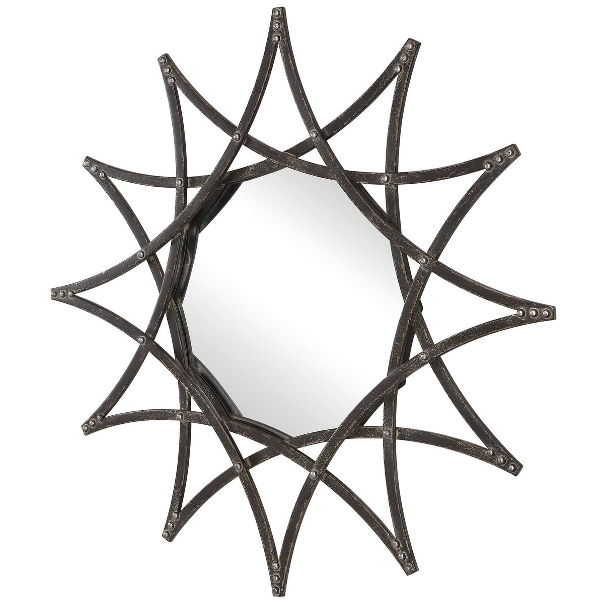 Uttermost Mirrors Solaris Iron Star Mirror House of Isabella UK