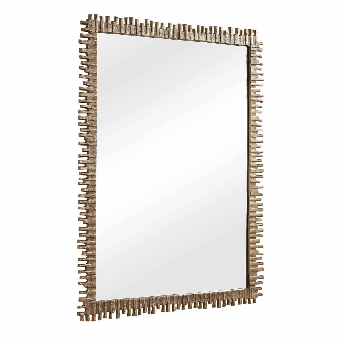 Uttermost Mirrors Soto Antique Brass Mirror House of Isabella UK