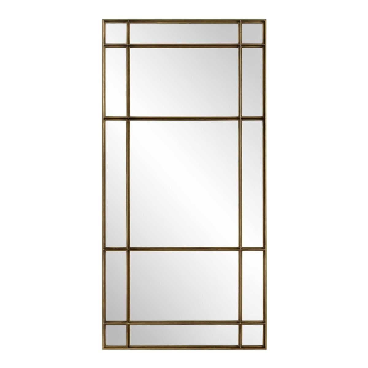 Uttermost Mirrors Spurgeon Gold Window Mirror House of Isabella UK