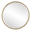 Uttermost Mirrors Sutton Aged Gold Round Mirror House of Isabella UK