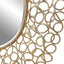 Uttermost Mirrors Swirl Round Gold Mirror House of Isabella UK