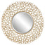 Uttermost Mirrors Swirl Round Gold Mirror House of Isabella UK