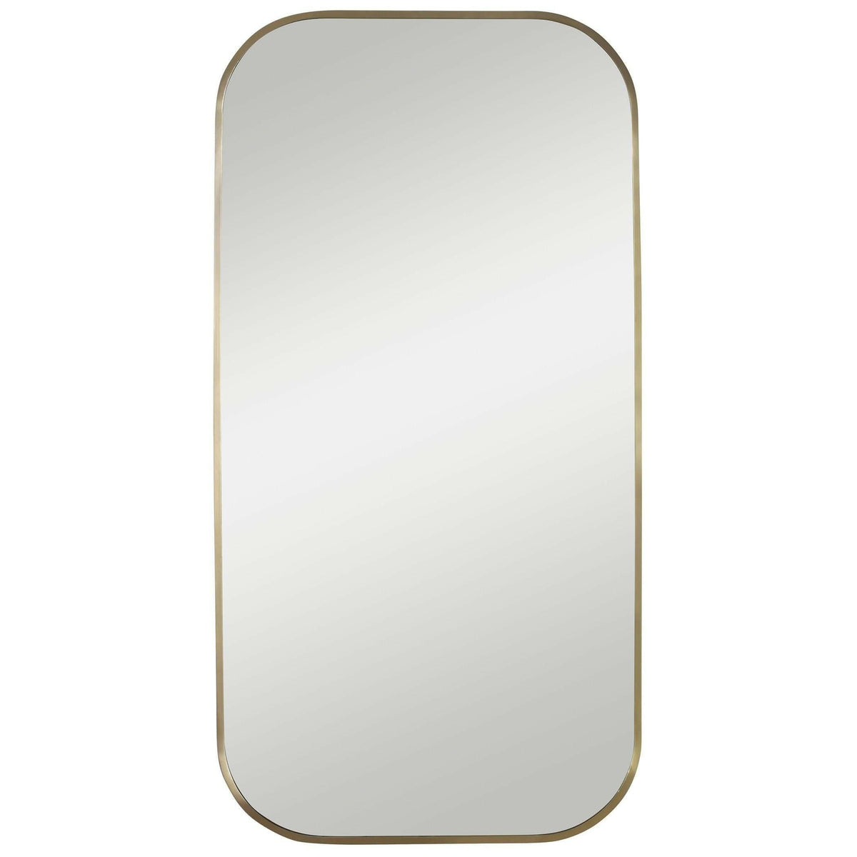 Taft Plated Brass Mirror.