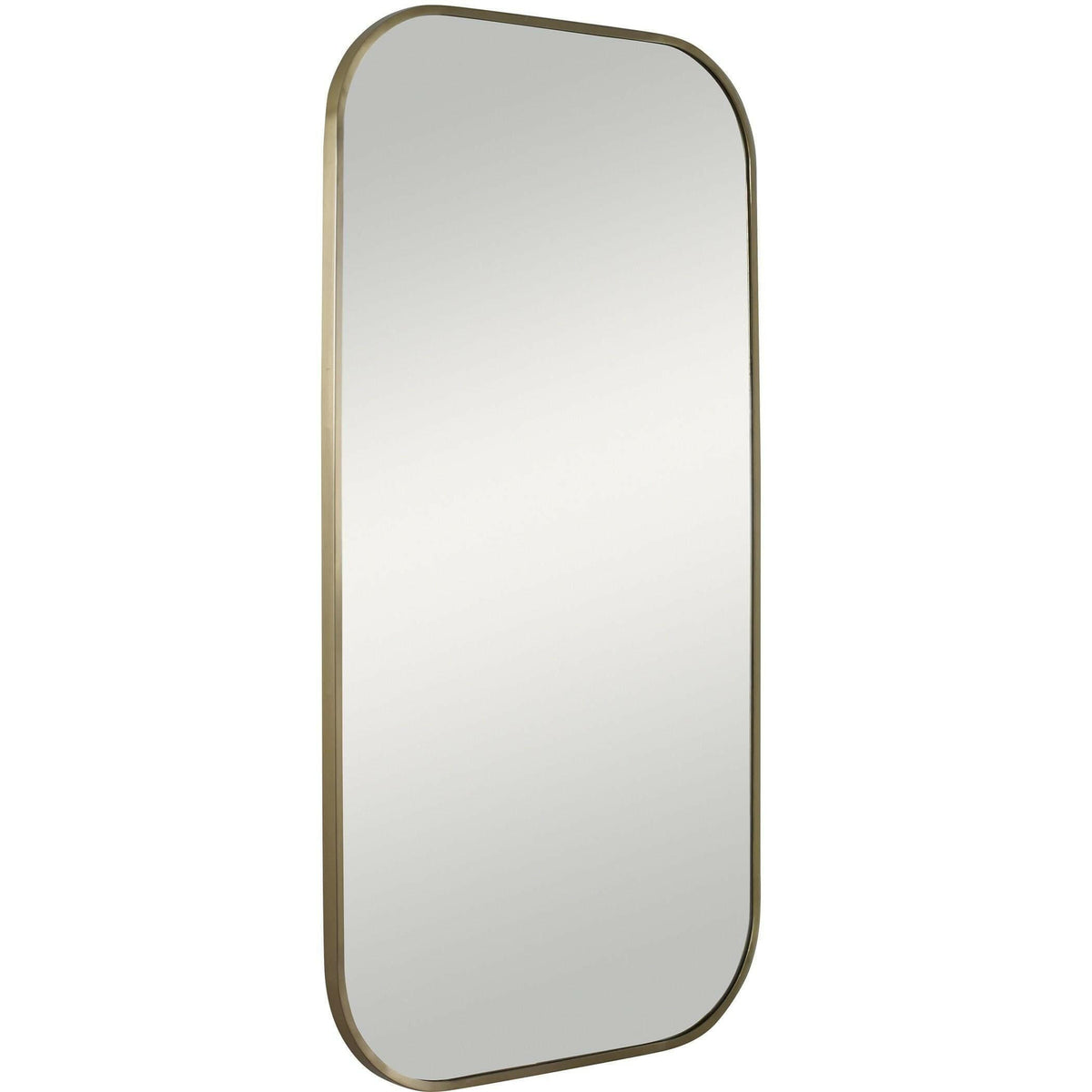 Taft Plated Brass Mirror.