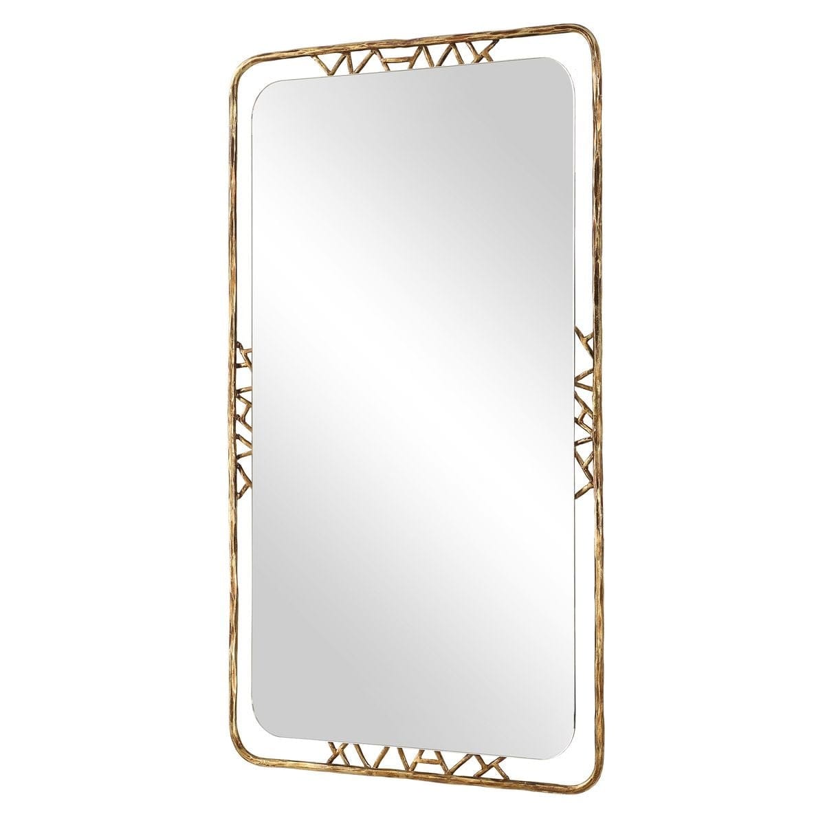 Uttermost Mirrors Tahoma Antiqued Gold Mirror House of Isabella UK