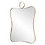 Uttermost Mirrors Talia Brass Vanity Mirror House of Isabella UK