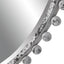 Uttermost Mirrors Taza Aged White Round Mirror House of Isabella UK