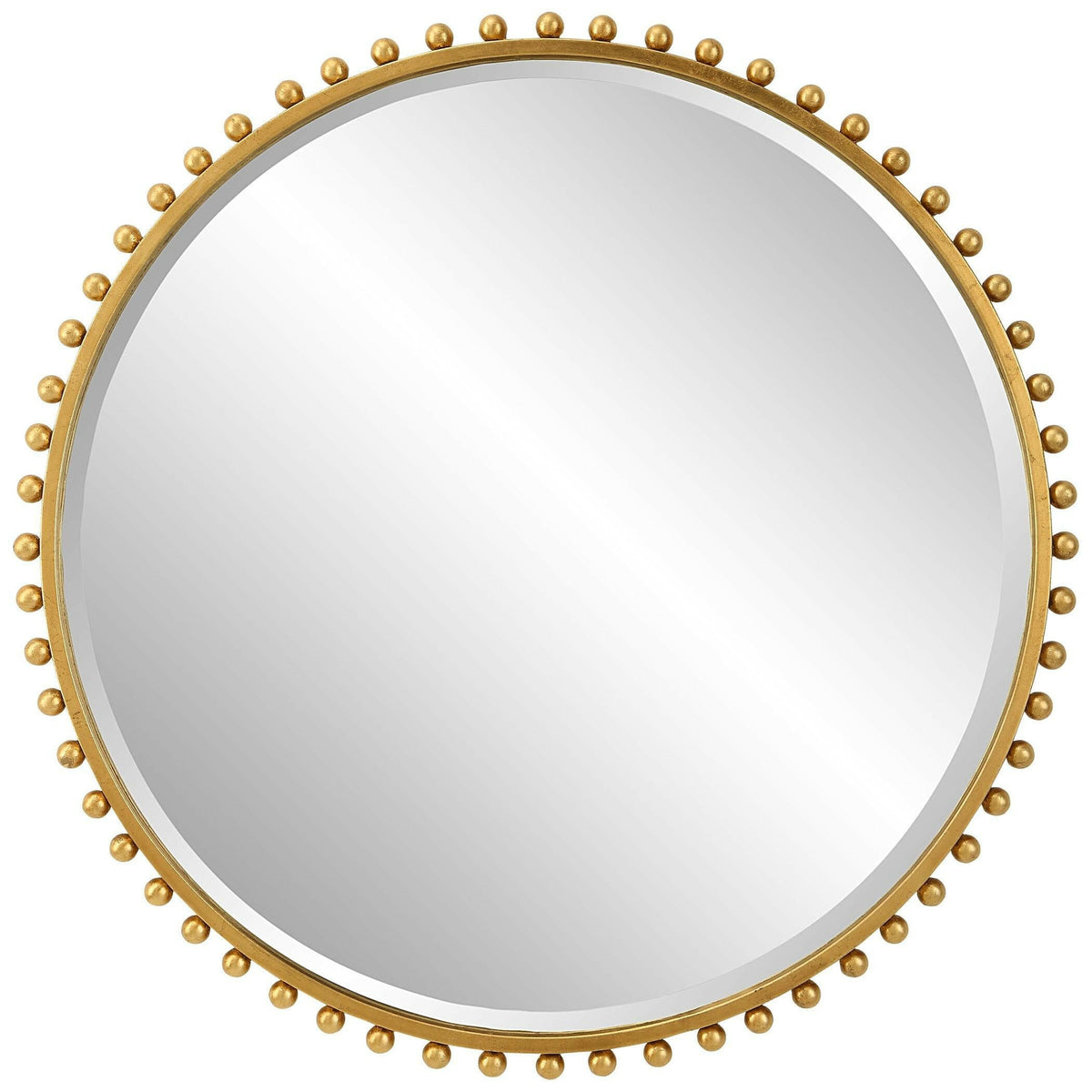 Taza Gold Round Mirror.