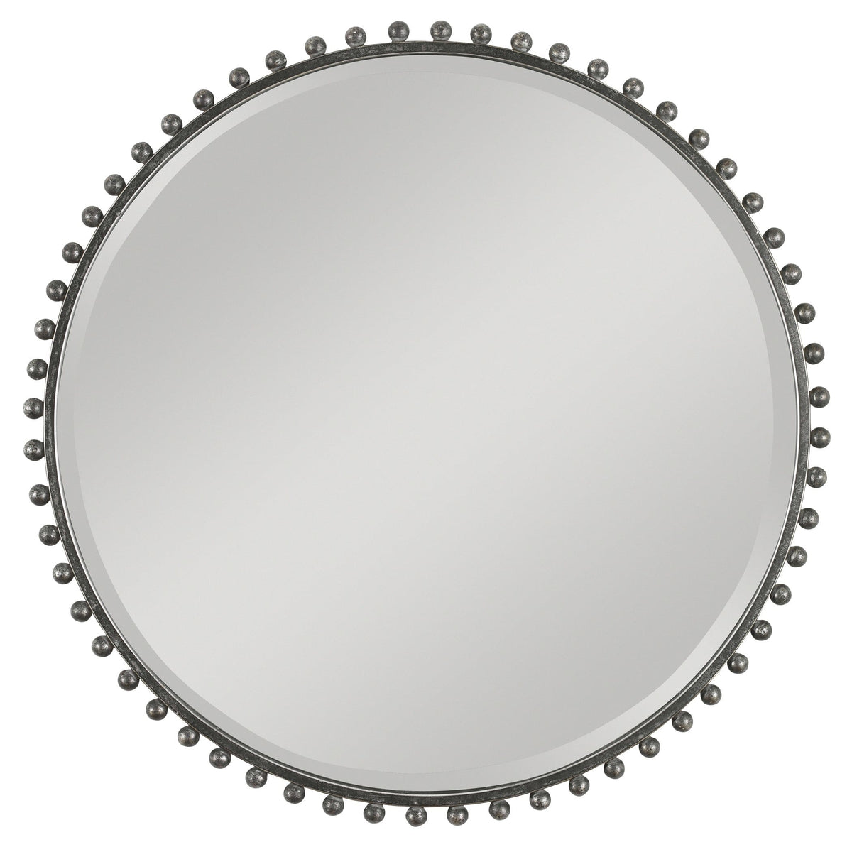 Uttermost Mirrors Taza Round Iron Mirror House of Isabella UK