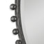 Uttermost Mirrors Taza Round Iron Mirror House of Isabella UK