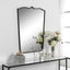Uttermost Mirrors Tiara Curved Iron Mirror House of Isabella UK