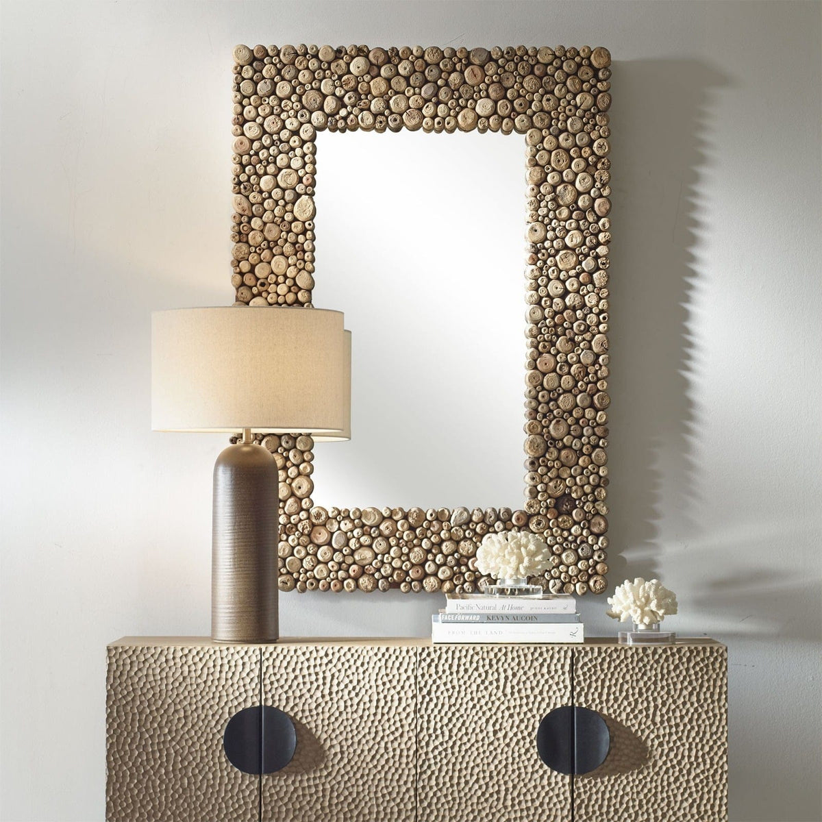 Uttermost Mirrors Timberwood Rectangular Mirror House of Isabella UK