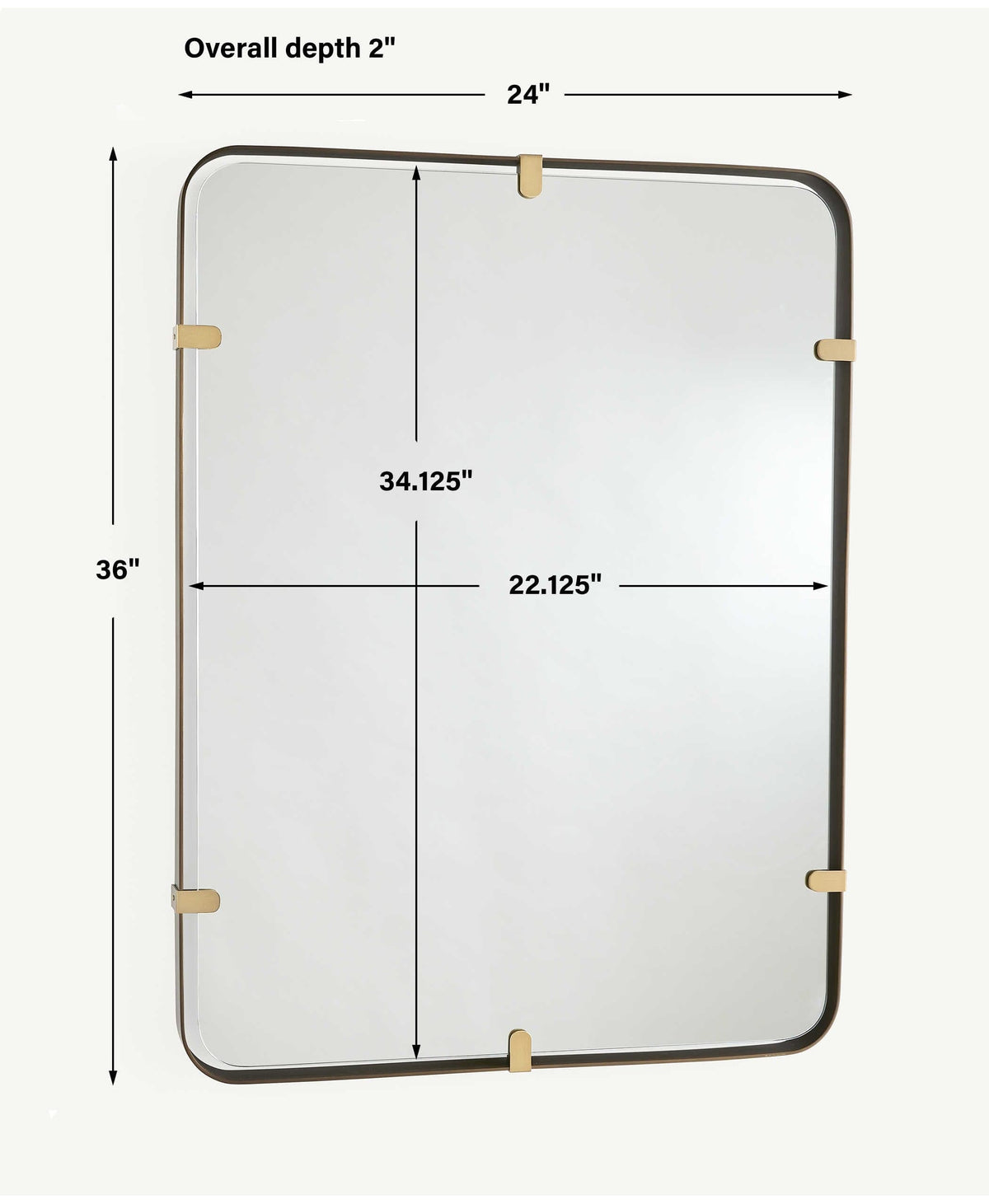 Uttermost Mirrors Toggle Mirror House of Isabella UK