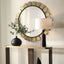 Uttermost Mirrors Toluca Round Brass Mirror House of Isabella UK