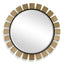 Uttermost Mirrors Toluca Round Brass Mirror House of Isabella UK