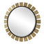 Uttermost Mirrors Toluca Round Brass Mirror House of Isabella UK