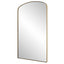 Uttermost Mirrors Tordera Brass Arch Mirror House of Isabella UK