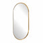 Uttermost Mirrors Torrado Oval Brass Mirror House of Isabella UK