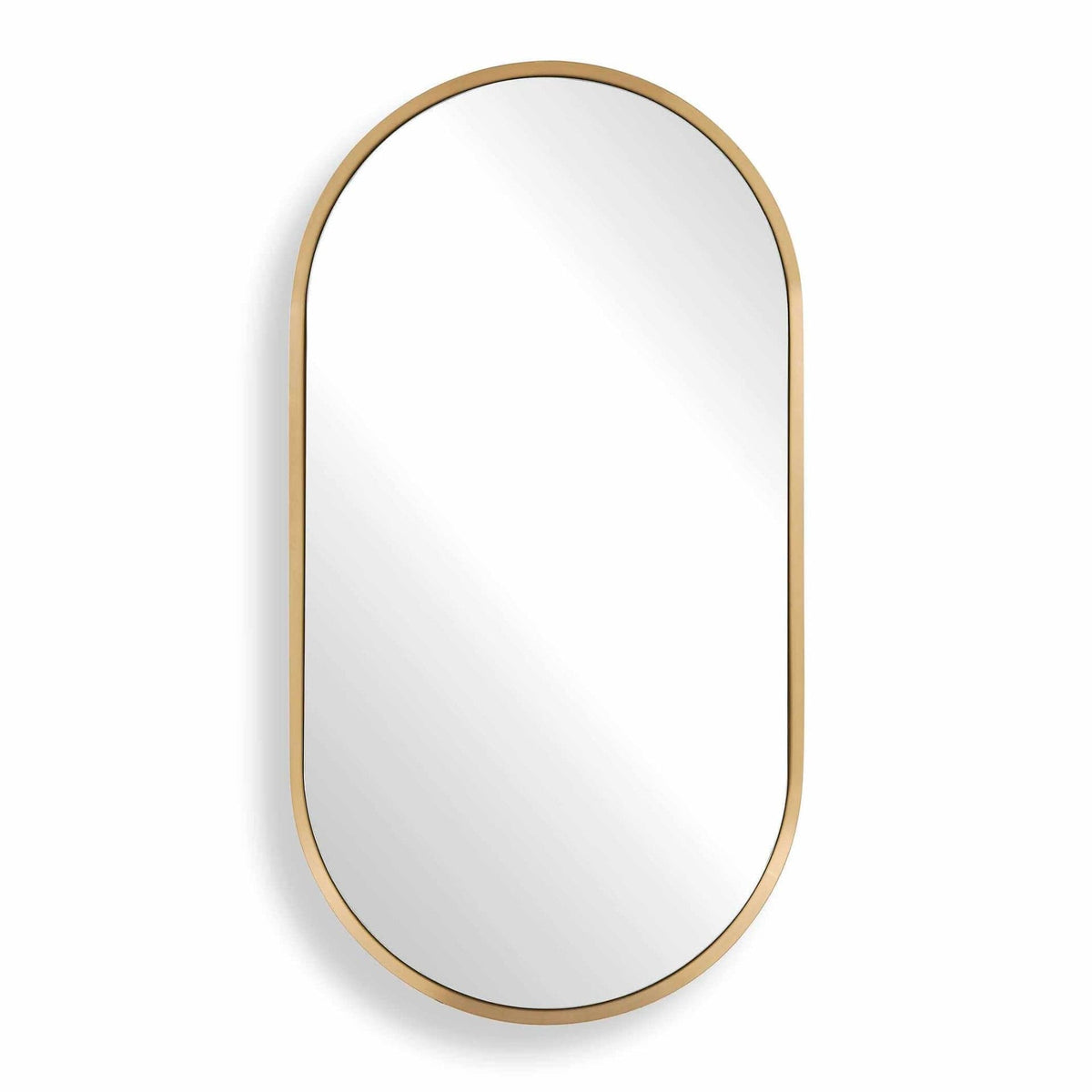 Uttermost Mirrors Torrado Oval Brass Mirror House of Isabella UK