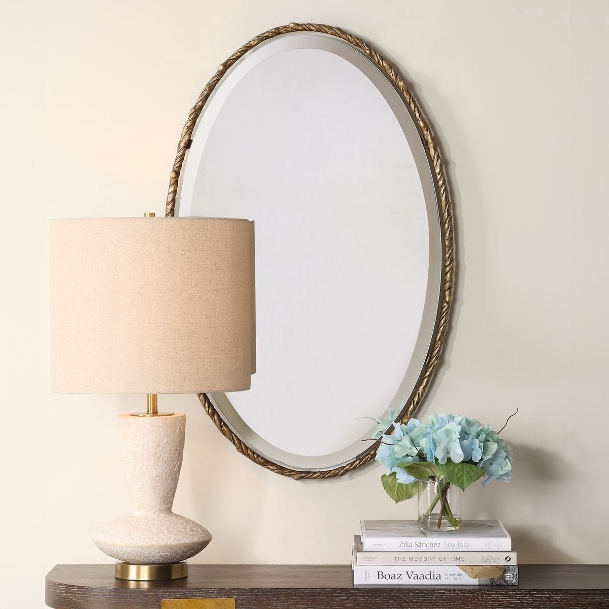 Uttermost Mirrors Twisted Branch Oval Mirror House of Isabella UK