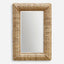 Uttermost Mirrors Twisted Seagrass Rectangle Mirror House of Isabella UK