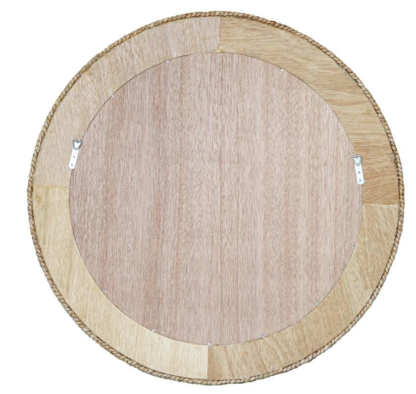 Uttermost Mirrors Twisted Seagrass Round Mirror House of Isabella UK