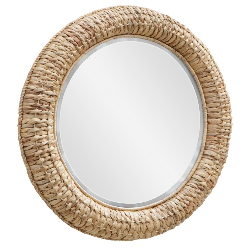 Uttermost Mirrors Twisted Seagrass Round Mirror House of Isabella UK