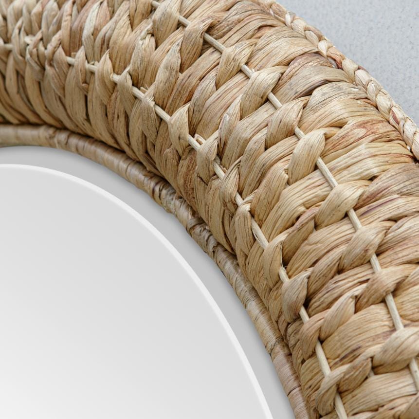 Uttermost Mirrors Twisted Seagrass Round Mirror House of Isabella UK