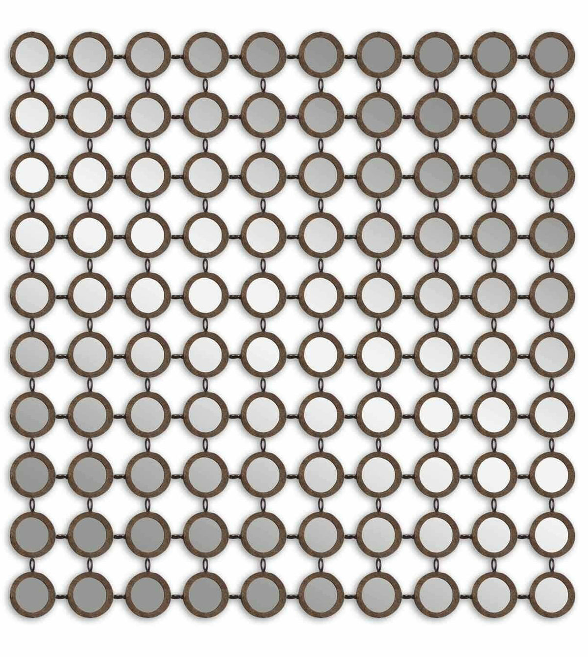 Dinuba Antique Silver Champagne Mirror.