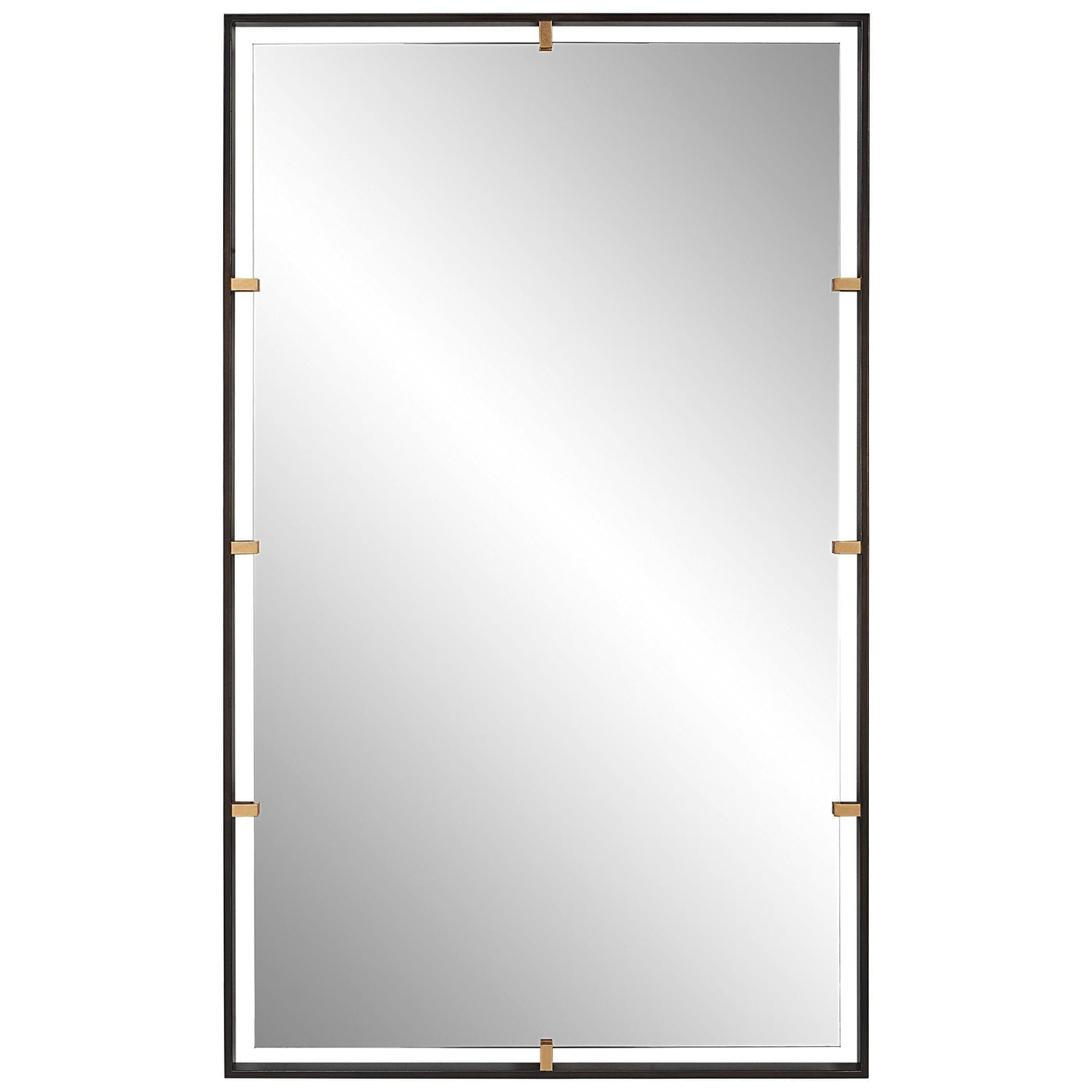 Uttermost Mirrors Uttermost Egon Rectangular Bronze Mirror House of Isabella UK