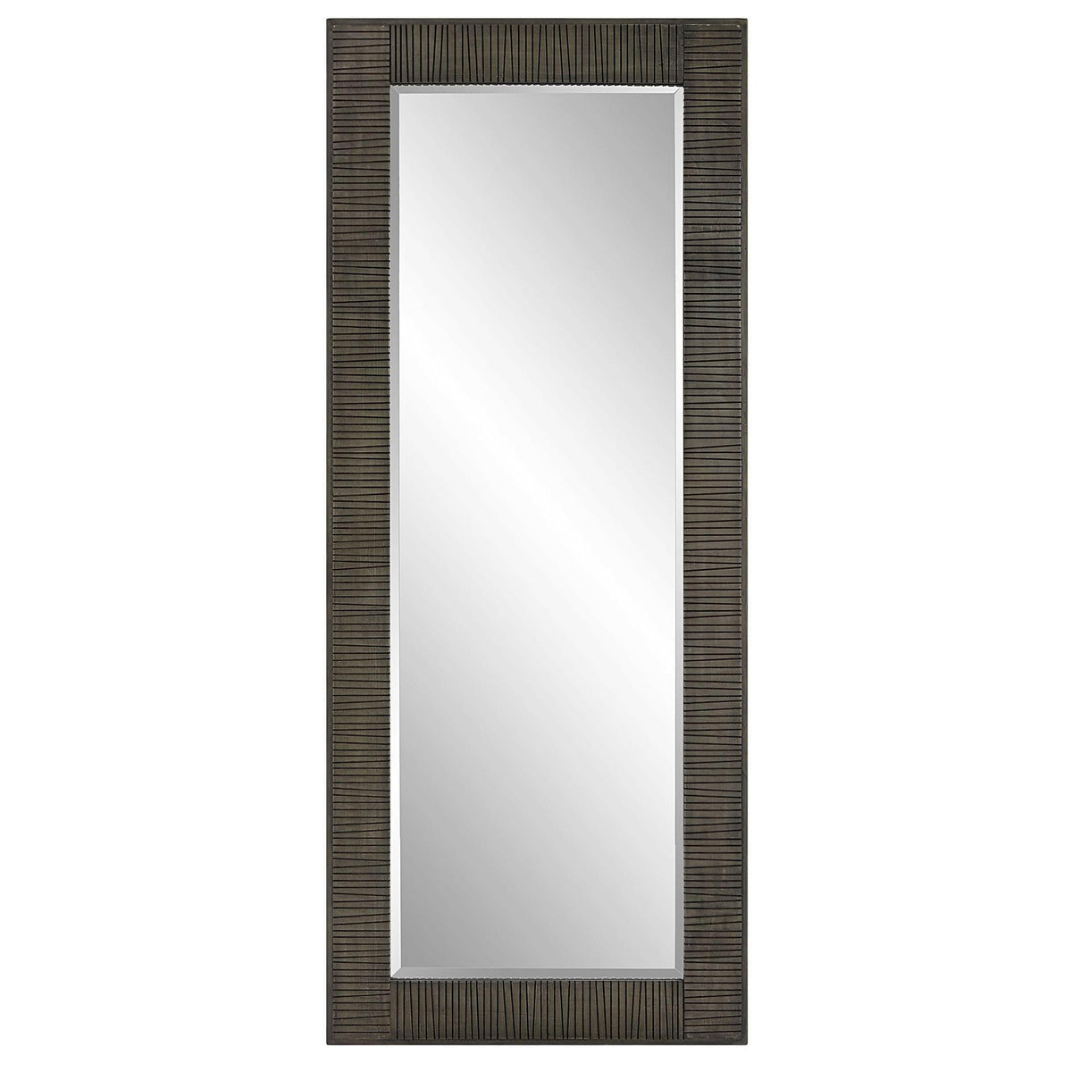 Figaro Oversized Wooden Mirror.