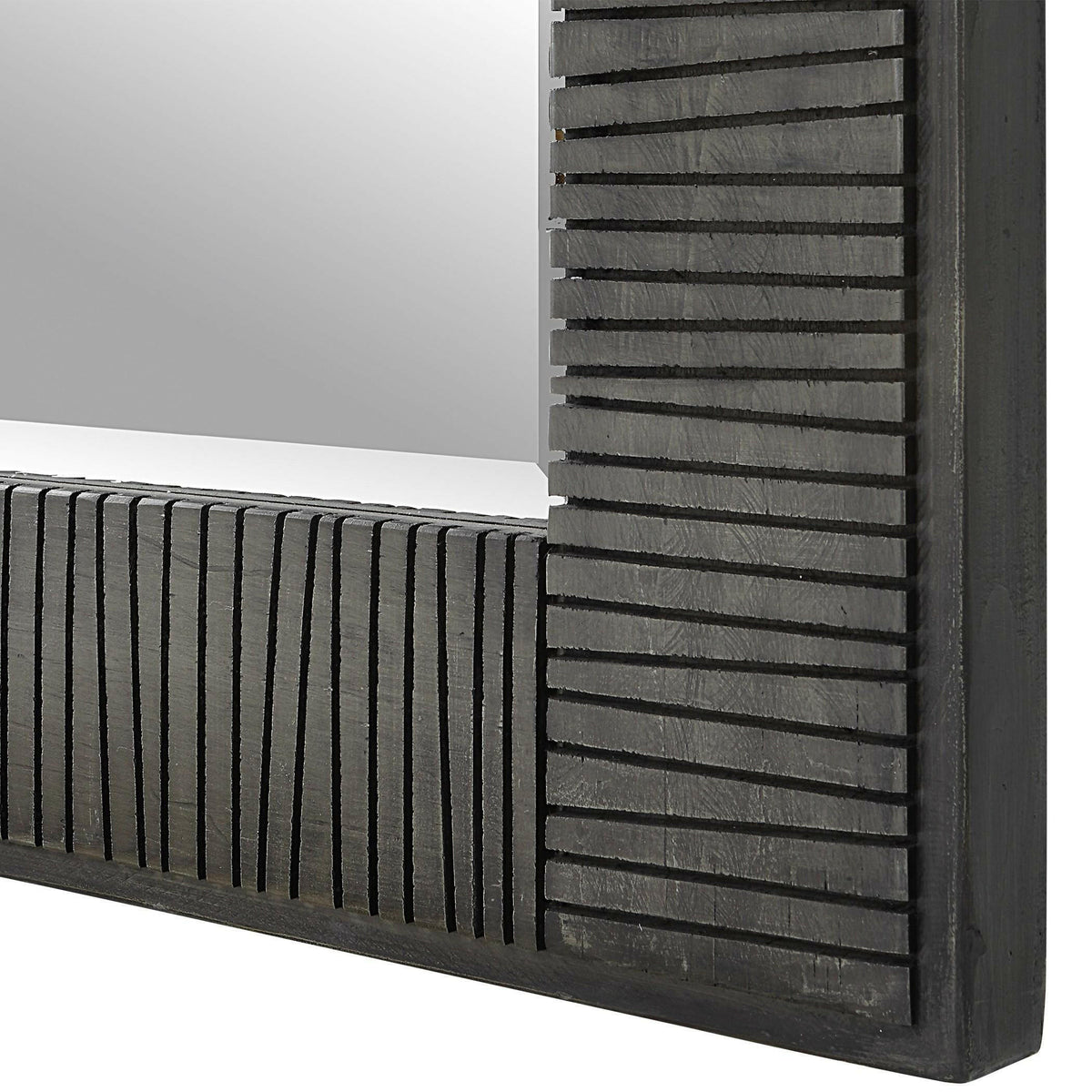 Figaro Oversized Wooden Mirror.