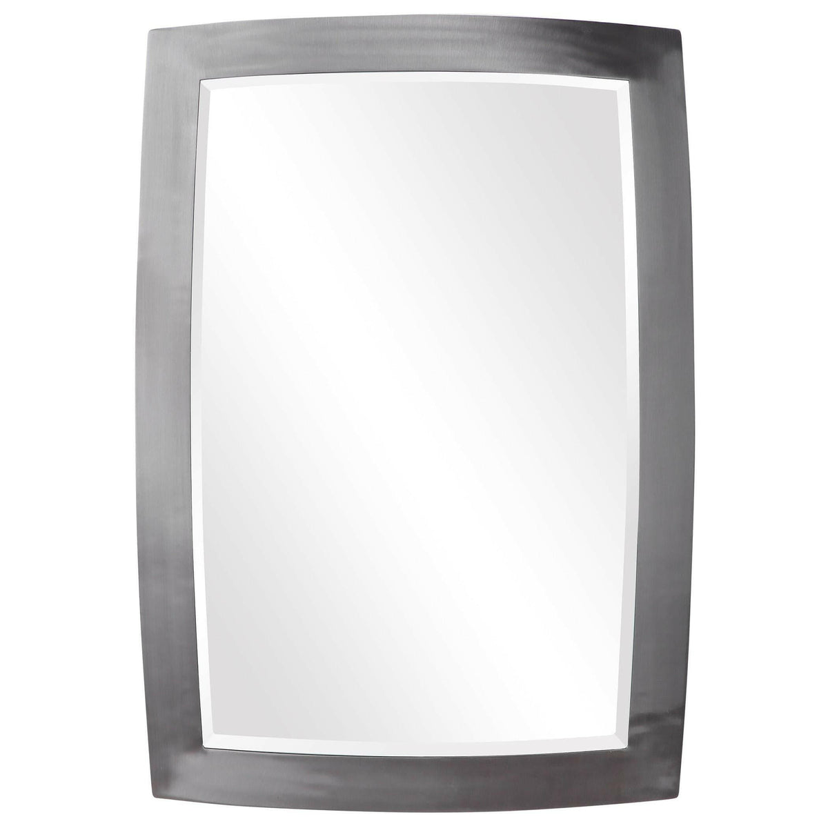 Haskill Brushed Nickel Mirror.