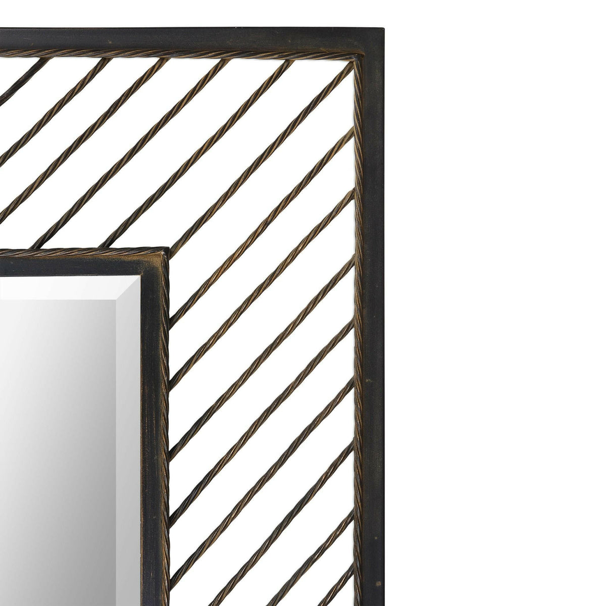 Karel Chevron Mirror.