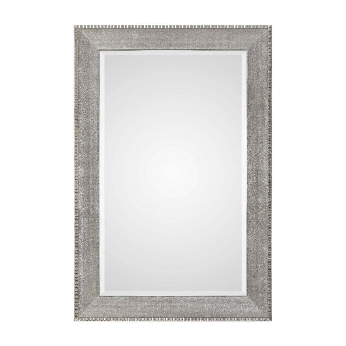 Leiston Metallic Silver Mirror.