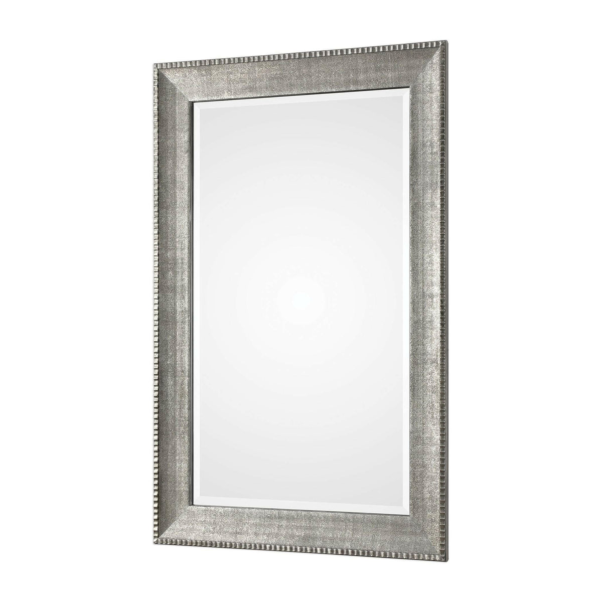 Leiston Metallic Silver Mirror.