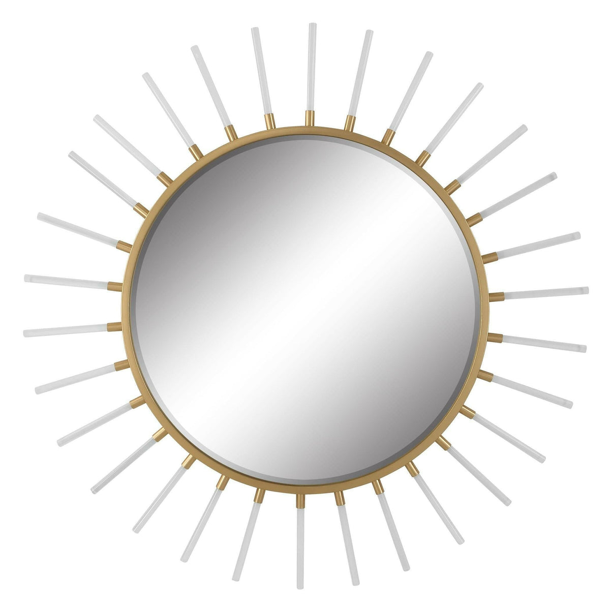Oracle Round Starburst Mirror.