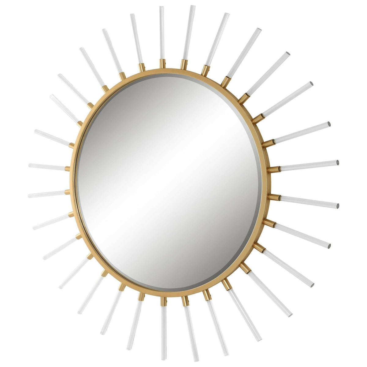 Oracle Round Starburst Mirror.