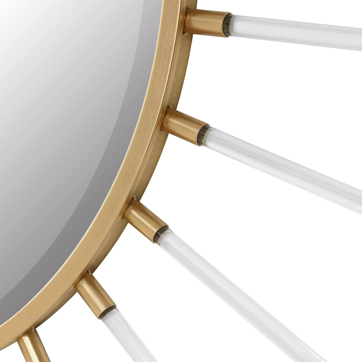 Oracle Round Starburst Mirror.