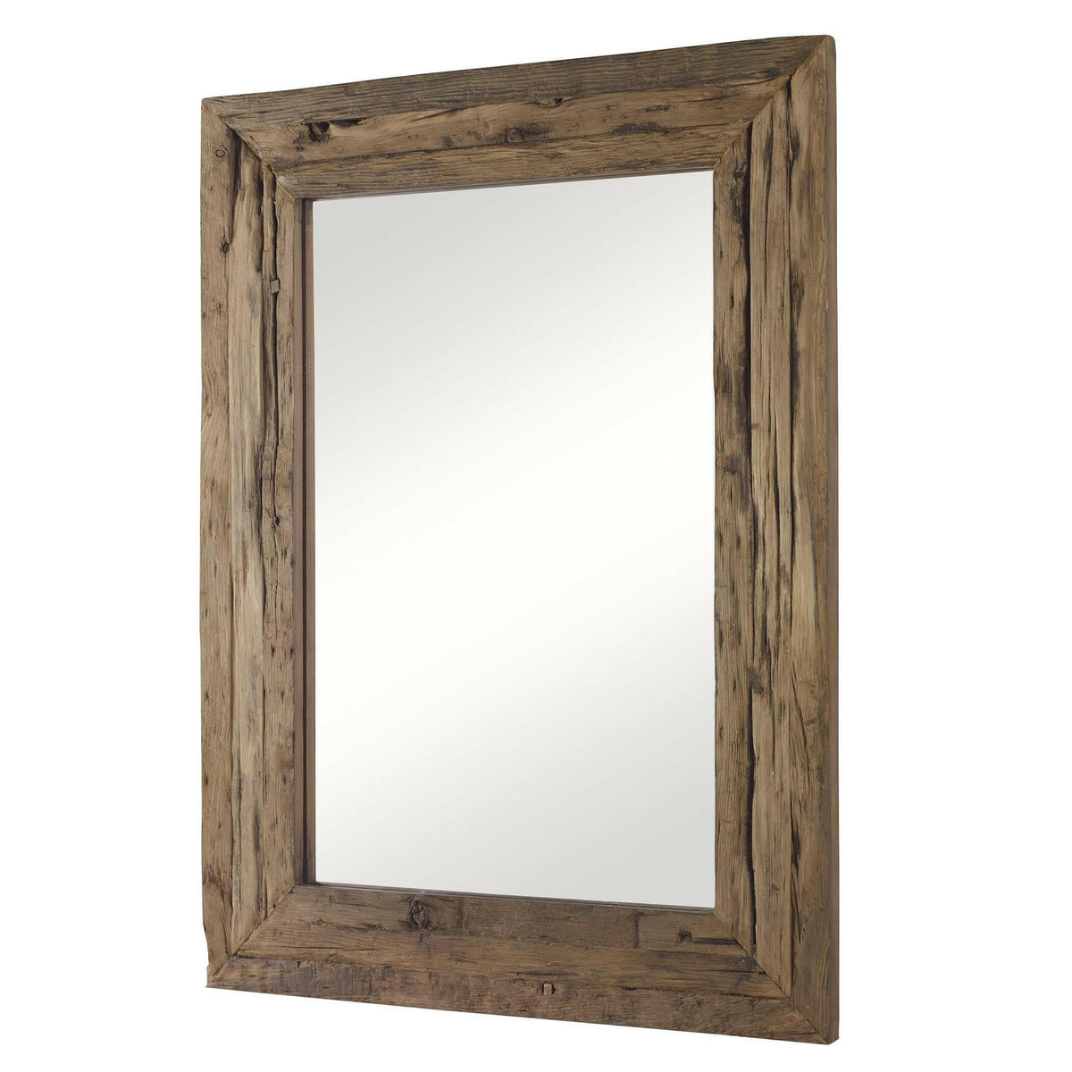 Rennick Rustic Wood Mirror.