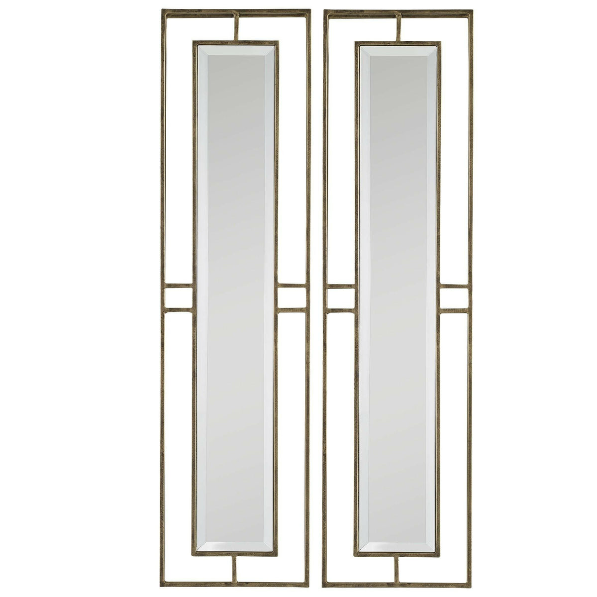 Rutledge Gold Mirrors, S/2.