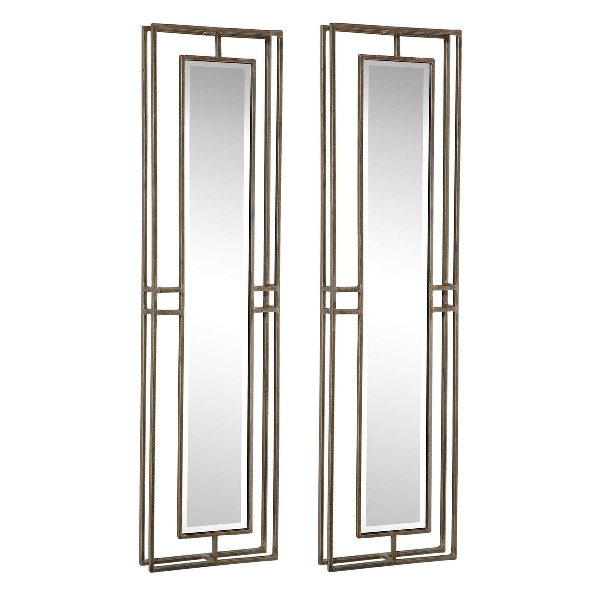 Rutledge Gold Mirrors, S/2.