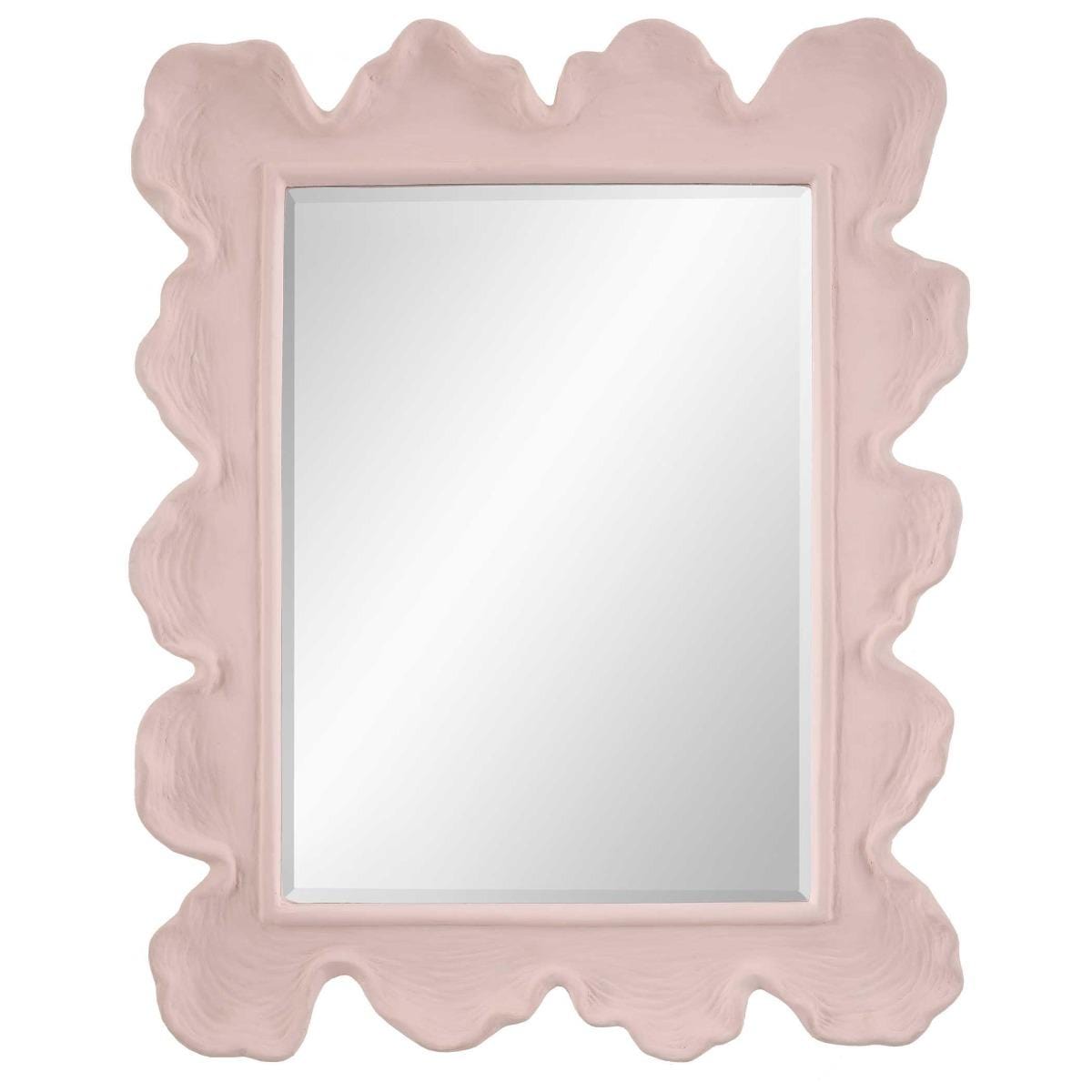 Uttermost Mirrors Uttermost Sea Coral Pink Mirror House of Isabella UK