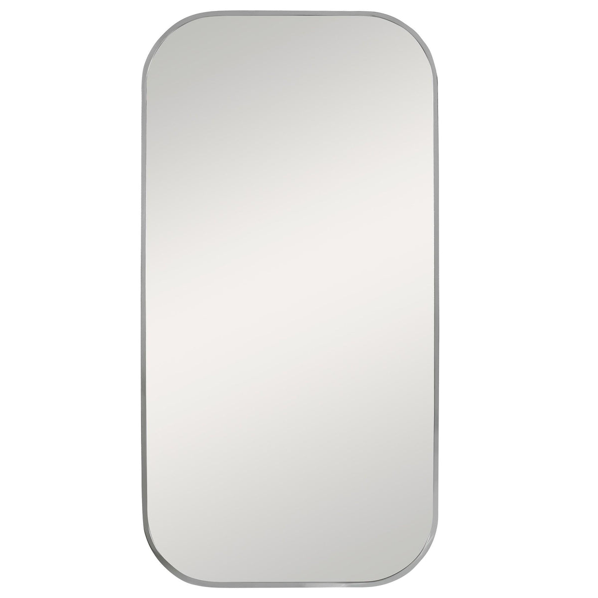 Uttermost Taft Polished Nickel Mirror.