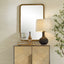 Uttermost Mirrors Vestry Antique Brass Mirror House of Isabella UK