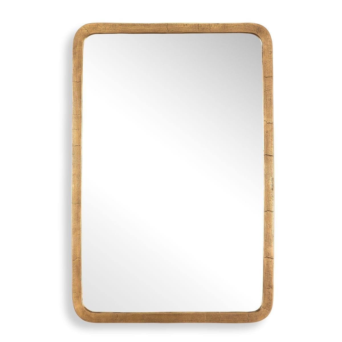 Uttermost Mirrors Vestry Antique Brass Mirror House of Isabella UK