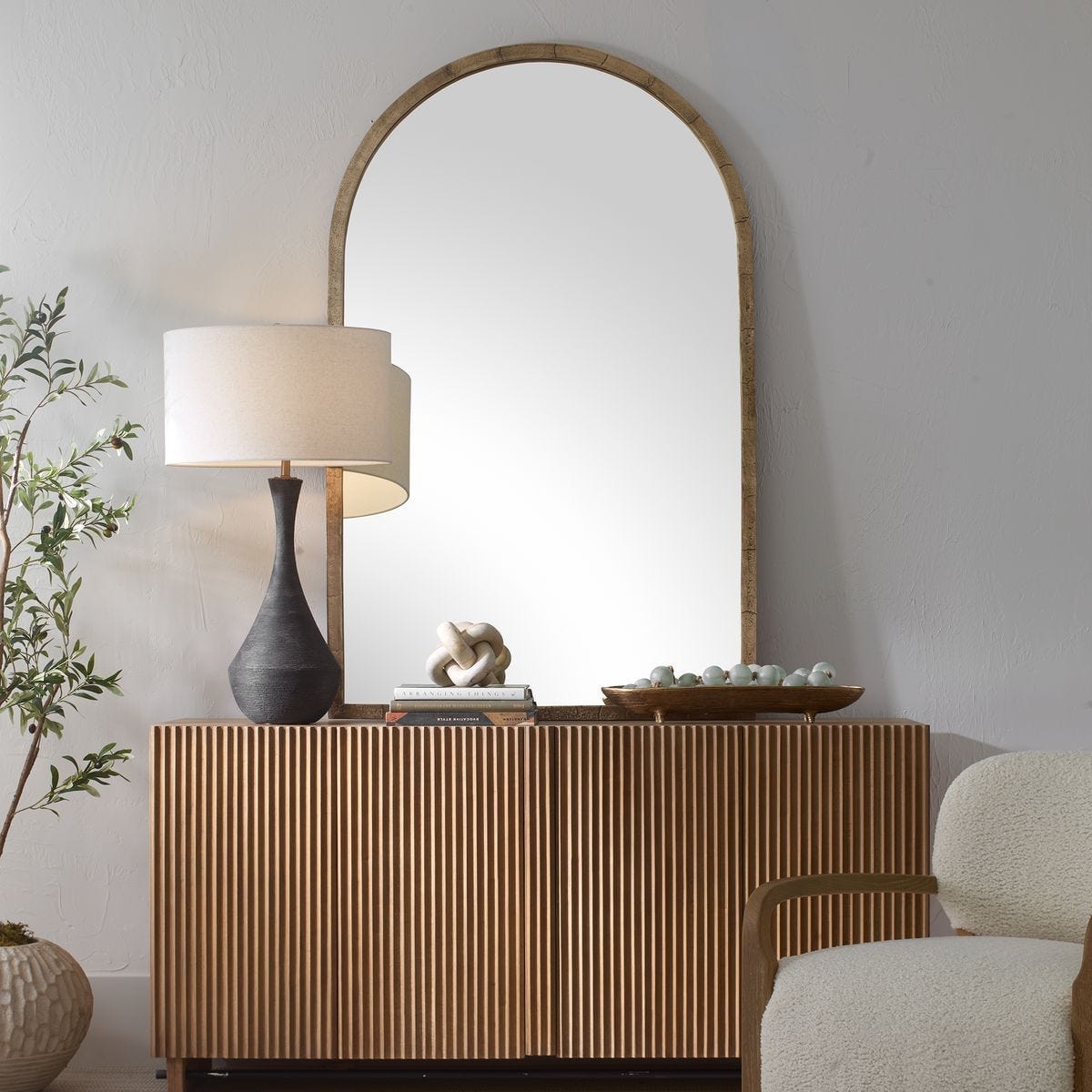 Uttermost Mirrors Vestry Arch Mirror House of Isabella UK
