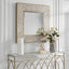 Uttermost Mirrors Wharton Whitewashed Square Mirror House of Isabella UK