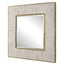 Uttermost Mirrors Wharton Whitewashed Square Mirror House of Isabella UK